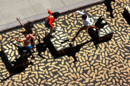 Press kit | 1010-05 - Press release | DANCE FLOOR by Jean Verville architect at Montreal Museum of Fine Arts - Jean Verville architecte - Art - Photo credit: Maxime Brouillet