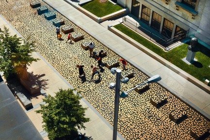 Press kit | 1010-05 - Press release | DANCE FLOOR by Jean Verville architect at Montreal Museum of Fine Arts - Jean Verville architecte - Art - Photo credit: Maxime Brouillet