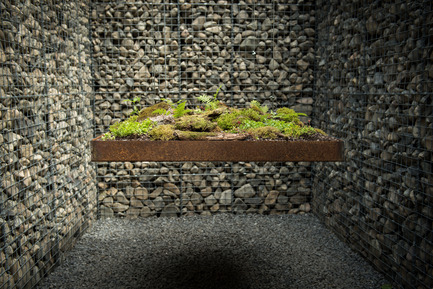 Press kit | 837-16 - Press release | Opening of the 17th International Garden Festival - International Garden Festival / Reford Gardens - Landscape Architecture -  LE CAVEAU by Christian Poules, Basel, Switzerland   - Photo credit: Martin Bond