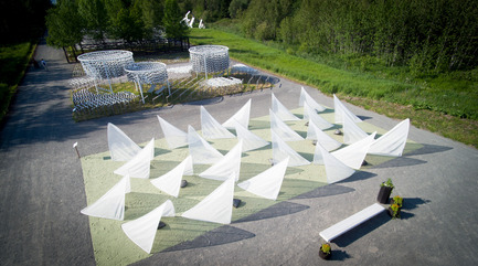 Press kit | 837-16 - Press release | Opening of the 17th International Garden Festival - International Garden Festival / Reford Gardens - Landscape Architecture - TiiLT by Sean Radford, Chris Wiebe , Winnipeg (Manitoba) Canada - Photo credit: Martin Bond