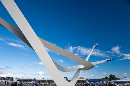 Press kit | 1022-04 - Press release | BMW Centenary Sculpture Goodwood Festival of Speed 2016 - Gerry Judah - Art - Photo credit: David Barbour