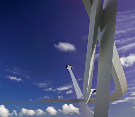 Press kit | 1022-04 - Press release | BMW Centenary Sculpture Goodwood Festival of Speed 2016 - Gerry Judah - Art - Photo credit: David Barbour