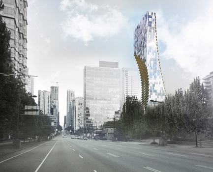 Press kit | 2051-02 - Press release | Alberni by Kuma: Kengo Kuma Reveals Details for His First North American, Large-Scale Tower in Vancouver, British Columbia - Westbank - Residential Architecture - Alberni by Kuma  - Photo credit: KKAA