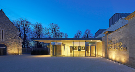 Press kit | 1164-01 - Press release | The Harley Gallery - Hugh Broughton Architects - Art - The new Harley Gallery is accessed via a courtyard on the Welbeck Estate<br> - Photo credit: Hufton+Crow