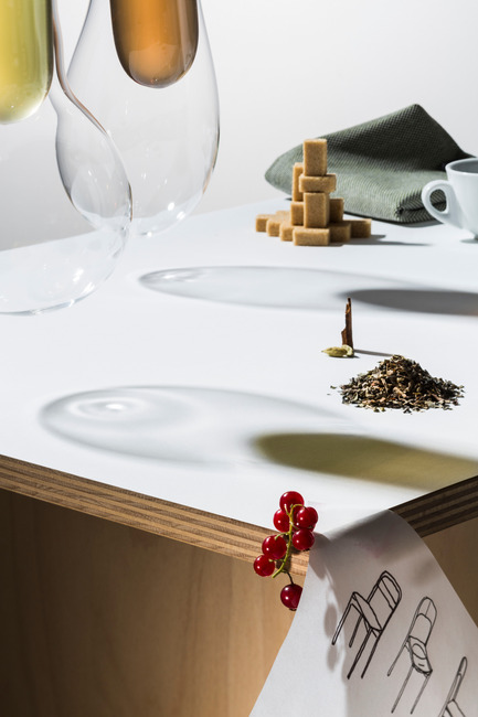 Press kit | 1818-03 - Press release | 100% Design 2015 commissions design features - 100% Design - Event + Exhibition -  Half-Three Café designed by Daniel Rous of Fabrica - Photo credit: Shek Po Kwan