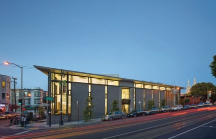 Press kit | 1187-04 - Press release | AIASF Announces the Honorees of the 2016 Design Awards Program - American Institute of Architects, San Francisco Chapter (AIA SF) - Commercial Architecture -  Architecture Merit Award / North Beach Branch Library by LEDDY MAYTUM STACY Architects - San Francisco, CA  - Photo credit: Bruce Damonte Photography