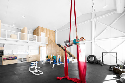 La Taule – Training center Press kit | 1633-01 - Press release | La Taule - Training center - Architecture Microclimat - Commercial Architecture - Training area - Photo credit: Adrien Williams