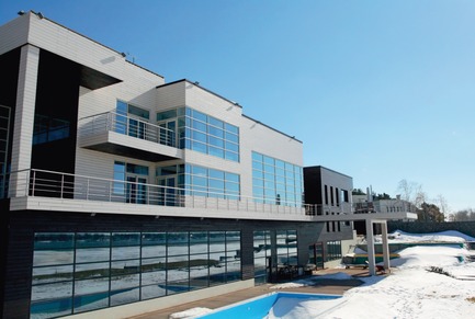 Press kit | 1407-04 - Press release | The Eurasian Prize 2015 winners announced - The Eurasian Prize - Competition -  The House of the Rising Sun Villa in Siberia by Buslaev Architects  - Photo credit:  The Eurasian Prize 