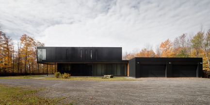 Press kit | 567-09 - Press release | Rosenberry residence - Les architectes FABG - Residential Architecture - Photo credit: Steve Montpetit