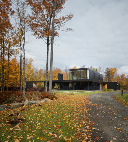 Press kit | 567-09 - Press release | Rosenberry residence - Les architectes FABG - Residential Architecture - Photo credit: Steve Montpetit