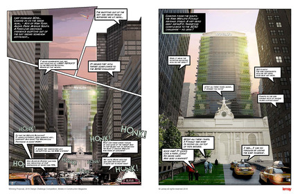 Press kit | 865-18 - Press release | Lemay Wins Top Honors At The  “Reimagine A New York City Icon” Competition - Lemay - Competition - Photo credit: Lemay