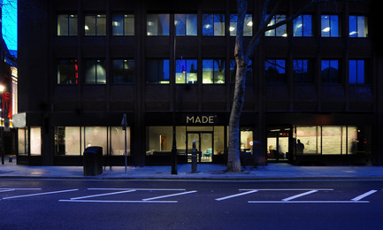 Press kit | 2006-01 - Press release | Architects Bureau de Change complete MADE flagship store in Soho - Bureau de Change Architects - Commercial Interior Design - Window scheme - Photo credit: Eliot Postma