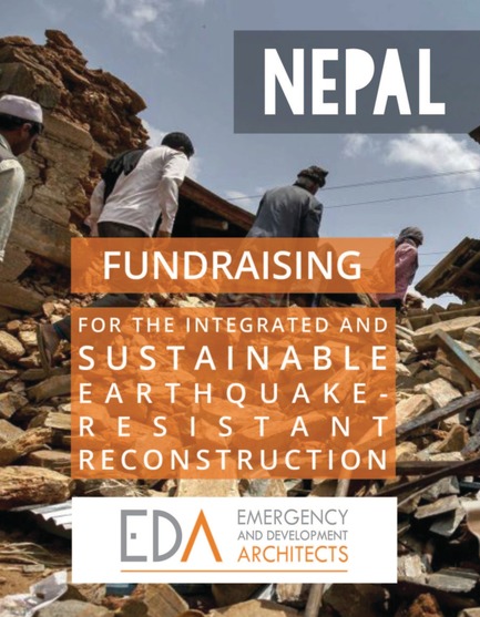 Press kit | 685-12 - Press release | Fundraising for the integrated and sustainable earthquake-resistant reconstruction of Nepal - Emergency and Development Architects - Institutional Architecture - Photo credit: Athit Perawongmetha