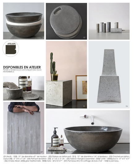 Press kit | 1556-01 - Press release | Mastering the delicate art of rough materials - AtelierB - Product - Photo credit: AtelierB