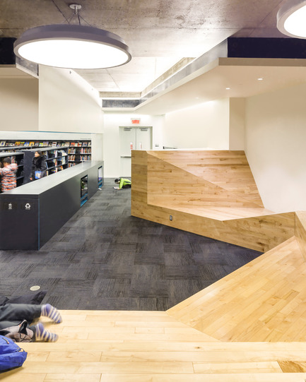 Press kit | 865-10 - Press release | The Bibliothèque du Boisé: Grand Prix d'excellence of OAQ 2015 - Cardinal Hardy* / Labonté Marcil / Éric Pelletier* architectes in consortium (*Lemay) - Institutional Architecture - Photo credit: Doublespace photography