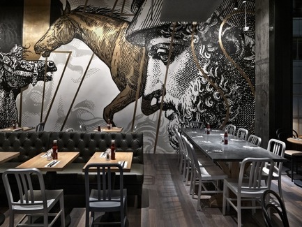 Press kit | 1124-05 - Press release | World Interiors News Awards 2015 jury announced - World Interiors News - Commercial Interior Design - BEEF & LIBERTY, Wanchai, Hong Kong by spinoff co., ltd. - Photo credit: spinoff co., ltd.