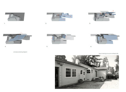 Press kit | 1891-01 - Press release | Bal House - Terry & Terry Architecture - Residential Architecture - above: phasing diagram, below: before image  - Photo credit: terry and terry architecture