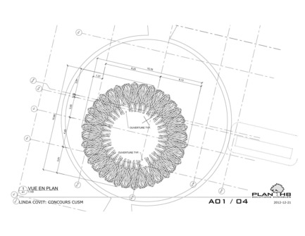 Havre Press kit | 767-02 - Press release | Havre - Linda Covit - Art - Plan view - Photo credit: Plan HB