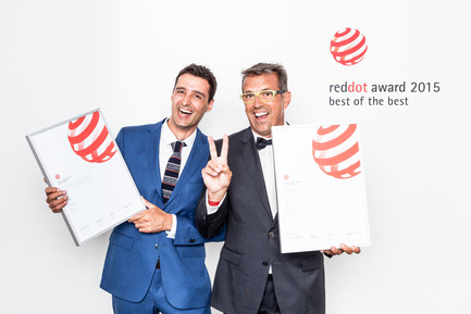 Press kit | 1734-01 - Press release | Calma becomes the first Spanish brand to win the Red Dot award: Best of the Best since 2011 - CALMA - Competition - Photo credit: Red Dot award