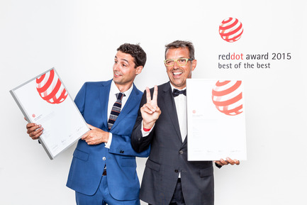 Press kit | 1734-01 - Press release | Calma becomes the first Spanish brand to win the Red Dot award: Best of the Best since 2011 - CALMA - Competition - Photo credit: Red Dot award