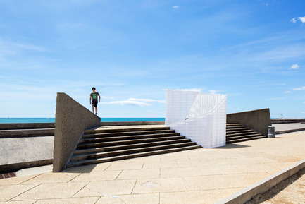 Press kit | 982-26 - Press release | The « Festival des Architectures Vives 2015 » in Montpellier – La Grande-Motte - Association Champ Libre - Festival des Architectures Vives (FAV) - Event + Exhibition - Klest Pango<br>// Origamic - Photo credit: Paul KOZLOWSKI ©photoarchitecture.com<br>Site&nbsp;: http://photoarchitecture.com
