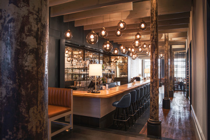 Press kit | 1180-01 - Press release | Ikanos Restaurant - BlazysGérard - Commercial Interior Design - Photo credit:  Jean Longpré  