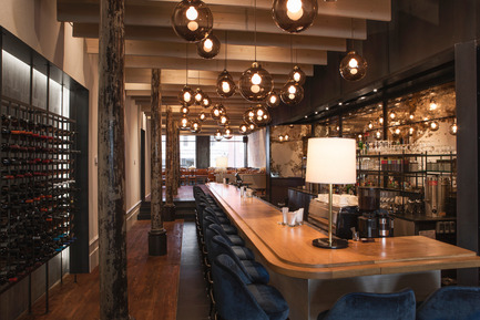 Press kit | 1180-01 - Press release | Ikanos Restaurant - BlazysGérard - Commercial Interior Design - Photo credit:   Jean Longpré 