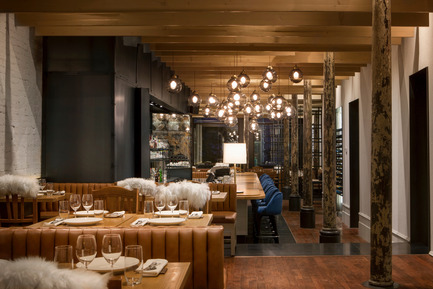 Press kit | 1180-01 - Press release | Ikanos Restaurant - BlazysGérard - Commercial Interior Design - Photo credit:  Jean Longpré 