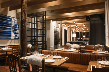 Press kit | 1180-01 - Press release | Ikanos Restaurant - BlazysGérard - Commercial Interior Design - Photo credit:  Jean Longpré 