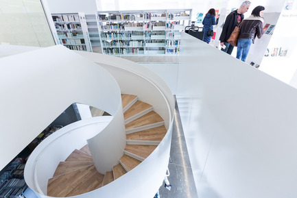 Press kit | 562-56 - Press release | Inauguration officielle de la bibliothèque Saul-Bellow de l'arrondissement de Lachine - Bureau du design - Ville de Montréal - Architecture institutionnelle - Bibliothèque Saul-Bellow - Photo credit:  Pierre Bourgault 