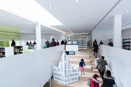 Press kit | 562-56 - Press release | Inauguration officielle de la bibliothèque Saul-Bellow de l'arrondissement de Lachine - Bureau du design - Ville de Montréal - Architecture institutionnelle - Bibliothèque Saul-Bellow - Photo credit: Pierre Bourgault