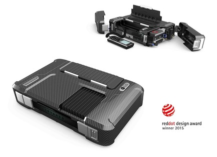 Press kit | 1738-01 - Press release | Klas Telecom's Voyager Executive Communications Kit (ECK) wins Red Dot Product Design Award - Klas Telecom - Product - Photo credit: Dolmen Design