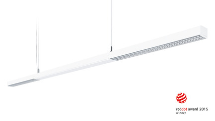 Press kit | 1659-01 - Press release | Luminaire manufacturer Zumtobel wins three Red Dot Design awards - Zumtobel Lighting GmbH - Product - The uniquely slim AXON luminaire combines maximum efficiency with the convenience of an office luminaire incorporating good glare control. - Photo credit: Zumtobel