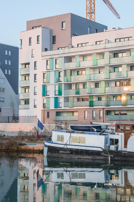 Press kit | 1052-05 - Press release | La ZAC du Canal – Porte d’Aubervilliers - Margot-Duclot architectes associés (MDaa) - Architecture résidentielle - Photo credit: MDaa