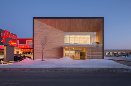 Press kit | 1695-01 - Press release | New STGM Architects head office - STGM Architects - Commercial Architecture - Photo credit: Stéphane Groleau