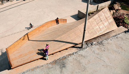 Press kit | 1625-01 - Press release | The Pinch,   library and community center - The University of Hong Kong, Olivier Ottevaere and John Lin - Institutional Architecture - Photo credit: Ottevaere/Lin