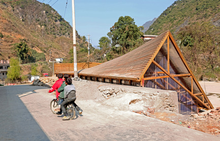 Press kit | 1625-01 - Press release | The Pinch,   library and community center - The University of Hong Kong, Olivier Ottevaere and John Lin - Institutional Architecture - Photo credit: Ottevaere/Lin