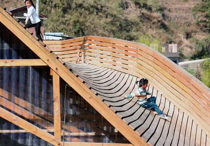 Press kit | 1625-01 - Press release | The Pinch,   library and community center - The University of Hong Kong, Olivier Ottevaere and John Lin - Institutional Architecture - Photo credit: Ottevaere/Lin