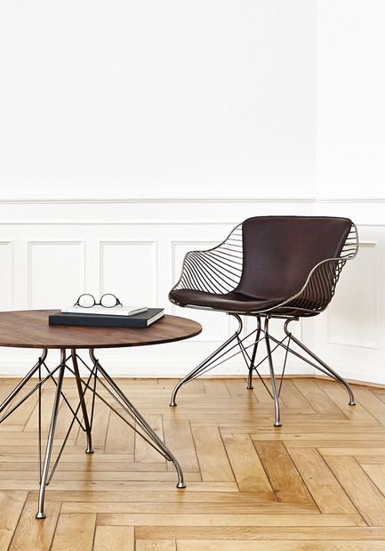 Press kit | 1124-03 - Press release | World Interiors News Annual Awards 2014 Winners Announced - World Interiors News - Competition - Winner of Furniture Category<br>Wire Lounge Chair by Overgaard & Dyrman - Photo credit: Photos Courtesty of Overgaard & Dyrman