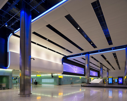 Press kit | 1124-03 - Press release | World Interiors News Annual Awards 2014 Winners Announced - World Interiors News - Competition - 8 Winner of Lighting Projects Category<br>Heathrow Terminal 2, The Queen’s Terminal by StudioFRACTAL & Hoare Lea Lighting - Photo credit: James Newton