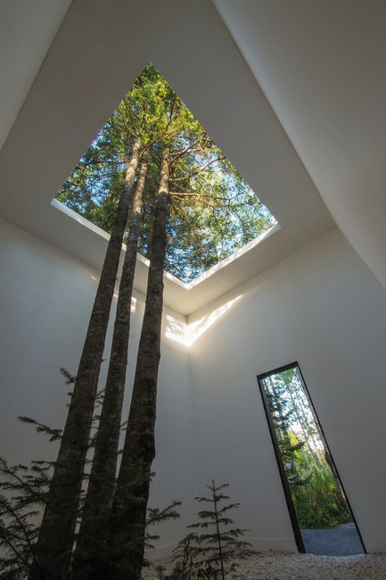 Press kit | 837-10 - Press release | The 16th International Garden Festival at Les Jardins de Métis / Reford Gardens will BUZZ in 2015! - International Garden Festival / Reford Gardens - Landscape Architecture -   COURTESY OF NATURE<br>by Johan Selbing & Anouk Vogel<br>Amsterdam, Netherlands<br><br>Instead of creating a new object to be placed in a gallery, an exhibition space is designed around existing elements. The museum is, after all, a place conceived for seeing.<br><br>www.johanselbing.nl, www.anoukvogel.nl   - Photo credit: Louise Tanguay