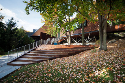 Press kit | 759-08 - Press release | Balnea : Pavillon des arbres - Blouin Tardif Architecture-Environnement - Commercial Architecture - Photo credit: Steve Montpetit