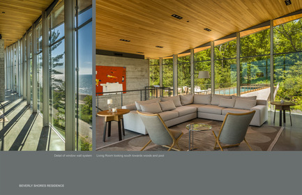 Press kit | 1389-01 - Press release | AIA Chicago honors the worldwide presence of outstanding work from Chicago architecture firms - AIA Chicago - Competition - HONOR AWARD<br> Beverly Shores Residence – Beverly Shores, IN – Booth Hansen <br>  - Photo credit:         Bruce Van Inwegen, Van Inwegen Digital Arts