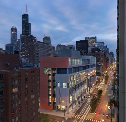 Press kit | 1389-01 - Press release | AIA Chicago honors the worldwide presence of outstanding work from Chicago architecture firms - AIA Chicago - Competition - HONOR AWARD<br> William Jones College Preparatory High School – Chicago, IL – Perkins+Will <br>  - Photo credit:         James Steinkamp, Steinkamp Photography