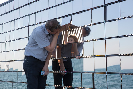 Press kit | 982-19 - Press release | «Breath Box» - Installation éphémère pour le Festival des Architectures Vives à La Grande Motte - NAS architecture - Art - Photo credit: Paul KOZLOWSKI ©photoarchitecture<br>Site&nbsp;: http://photoarchitecture.com