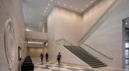 Press kit | 1204-01 - Press release | New Fordham Law School by Pei Cobb Freed & Partners to be Dedicated on September 18 - Pei Cobb Freed & Partners - Institutional Architecture - Lobby - Photo credit: Paul Warchol