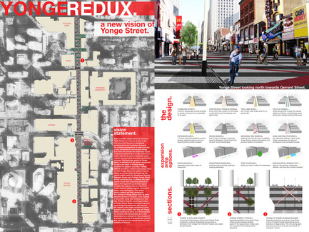 Press kit | 1168-02 - Press release | Toronto's Yonge Street To Become More Pedestrian-Friendly - NXT City Prize - Competition - Winner - YONGE REDUX - Photo credit:         NXT City Prize