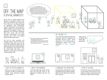 Press kit | 1168-02 - Press release | Toronto's Yonge Street To Become More Pedestrian-Friendly - NXT City Prize - Competition - Off The Map - A Spatial Manifesto - Photo credit:          NXT City Prize 