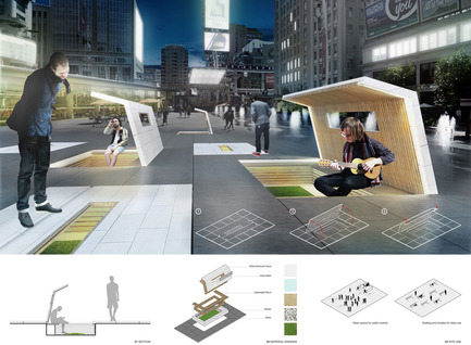 Press kit | 1168-02 - Press release | Toronto's Yonge Street To Become More Pedestrian-Friendly - NXT City Prize - Competition - Underscape - Photo credit:          NXT City Prize 