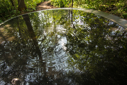 Press kit | 837-08 - Press release | The Gardens of the 15th International Garden Festival seduce visitors - International Garden Festival / Reford Gardens - Event + Exhibition - ROTUNDA by Citylaboratory [Aurora Armental Ruiz, Stefano Ciurlo Walker]<br>Santiago de Compostela, Spain - Photo credit: Louise Tanguay 
